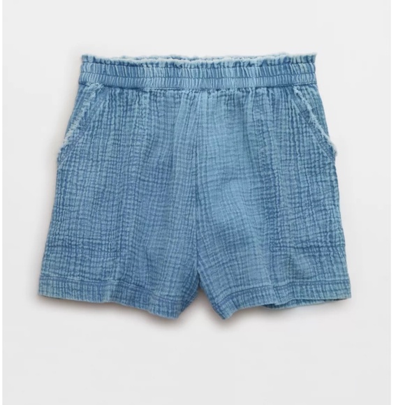 3 Pairs of Aerie Gauzy High Waisted Short, Women's Size Medium - Picture 4 of 13